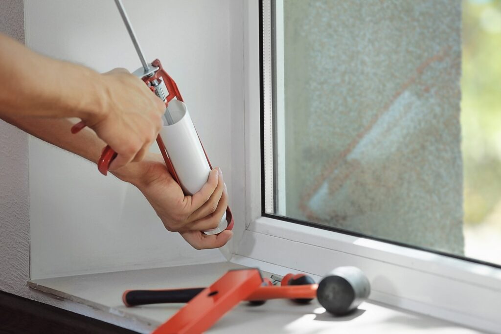 نحوه آب بندی پنجره UPVC