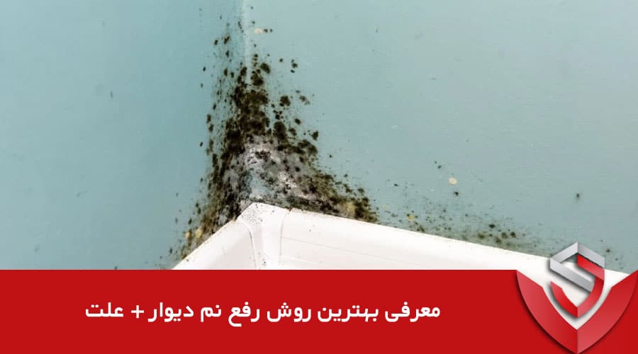 بهترین روش رفع نم دیوار + علت