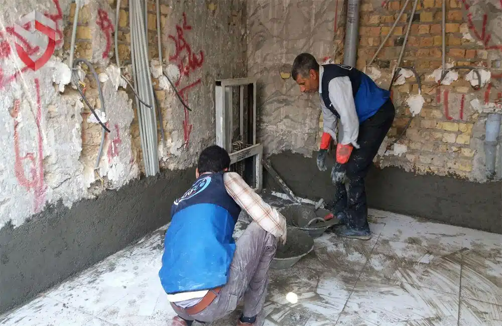 خرید چسب کاشی پودری