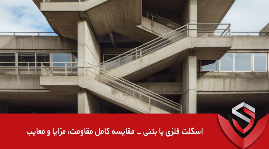 اسکلت فلزی یا بتنی | مقایسه کامل مقاومت، مزایا و معایب